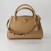 Noelle Luxury Satchel Handtasche in Beige