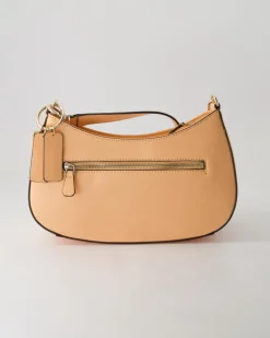 Noelle Top Zip Shoulder Bag Umhängetasche in Orange