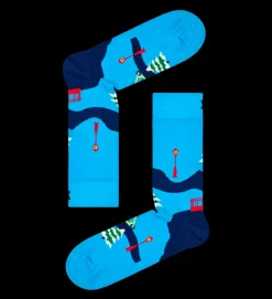 2-Pack Happy Holliday Gift-Set Socken in Mehrfarbig