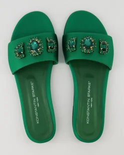 Panarea Pantoletten in Grün