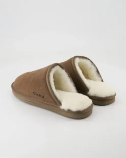 Pantoffel Komfort He. Hausschuhe in Braun