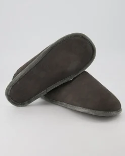 Pantoffel Trendy Hausschuhe in Grau