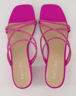 Pantolette Pantoletten in Pink