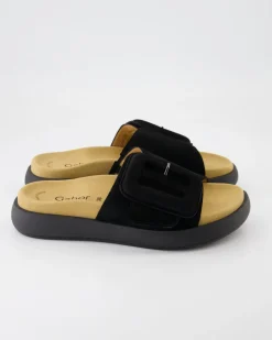 Pantolette Pantoletten in Schwarz