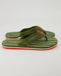 Patch Hilfiger Beach Sandal Zehentrenner in Grün