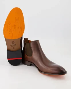 PATERSON Chelsea Boots in Braun