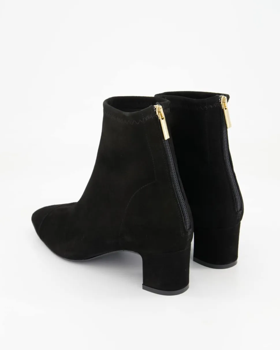 P855CY Stiefeletten in Schwarz