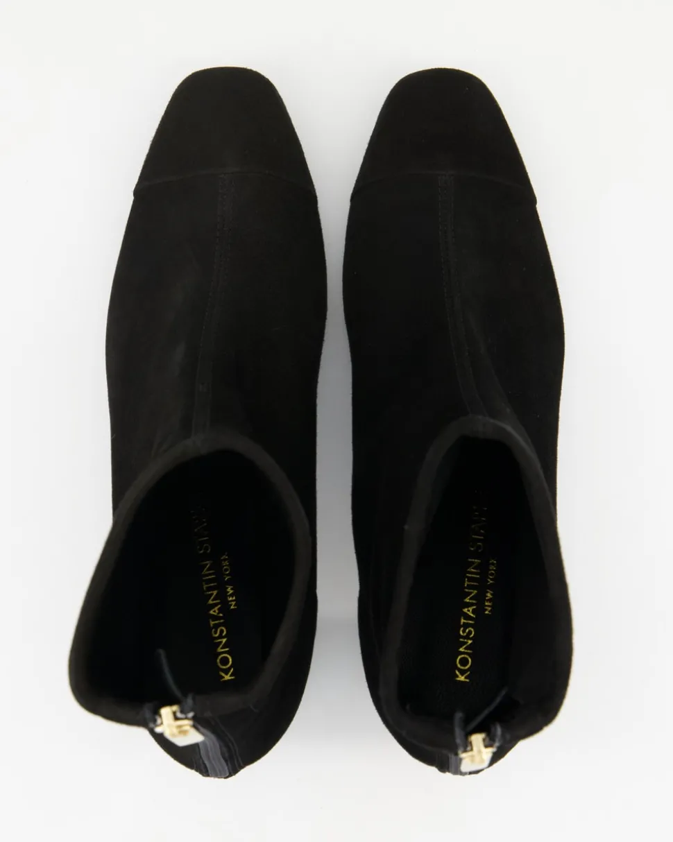 P855CY Stiefeletten in Schwarz