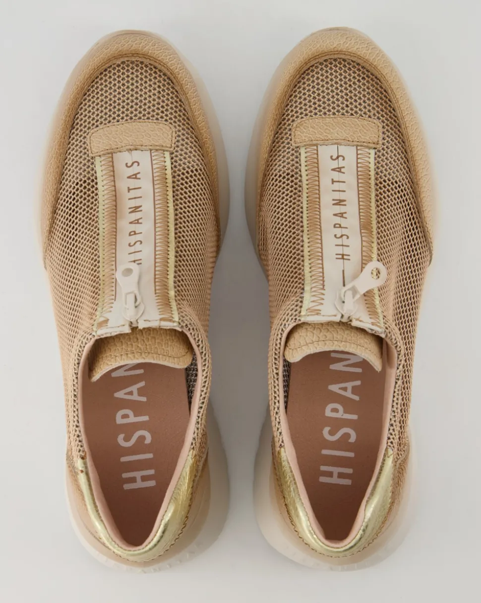 Polinesia-V23 Slipper in Gold