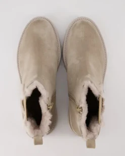 Power Chelsea Boots in Beige