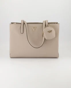 Power Play Tech Tote Handtasche in Beige
