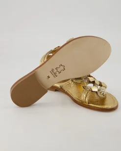 PS361 Pantoletten in Gold