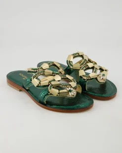 PS361 Pantoletten in Grün