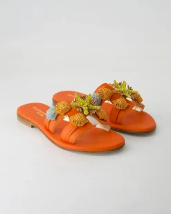 PS656 Pantoletten in Orange