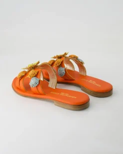 PS656 Pantoletten in Orange