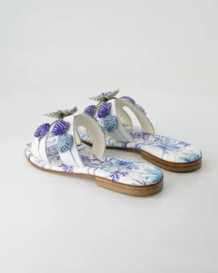 PS656-200 Pantoletten in Weiß