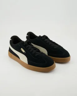 Puma Club II Era Suede Sneaker in Schwarz
