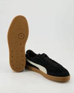 Puma Club II Era Suede Sneaker in Schwarz