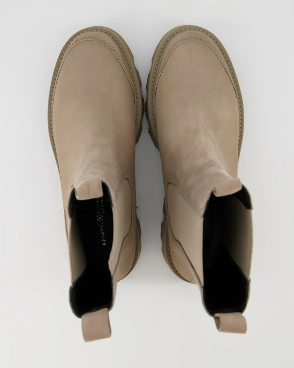 PUSH Chelsea Boots in Beige