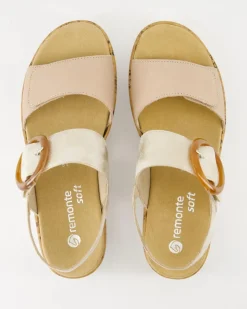 R6853-61 Sandalen in Beige