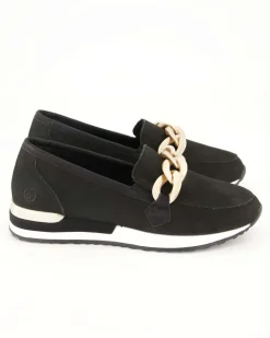 R2544-02 Slipper in Schwarz