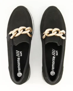 R2544-02 Slipper in Schwarz