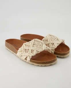 Raga Knots Pantoletten in Beige