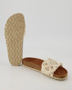 Raga Knots Pantoletten in Beige