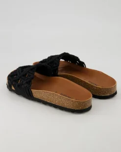 Raga Knots Pantoletten in Schwarz