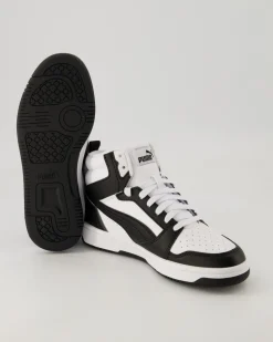 Rebound V6 Mid Jr. Schnürschuhe in Weiß