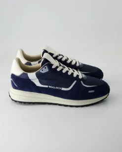 Retro Sneaker in Blau