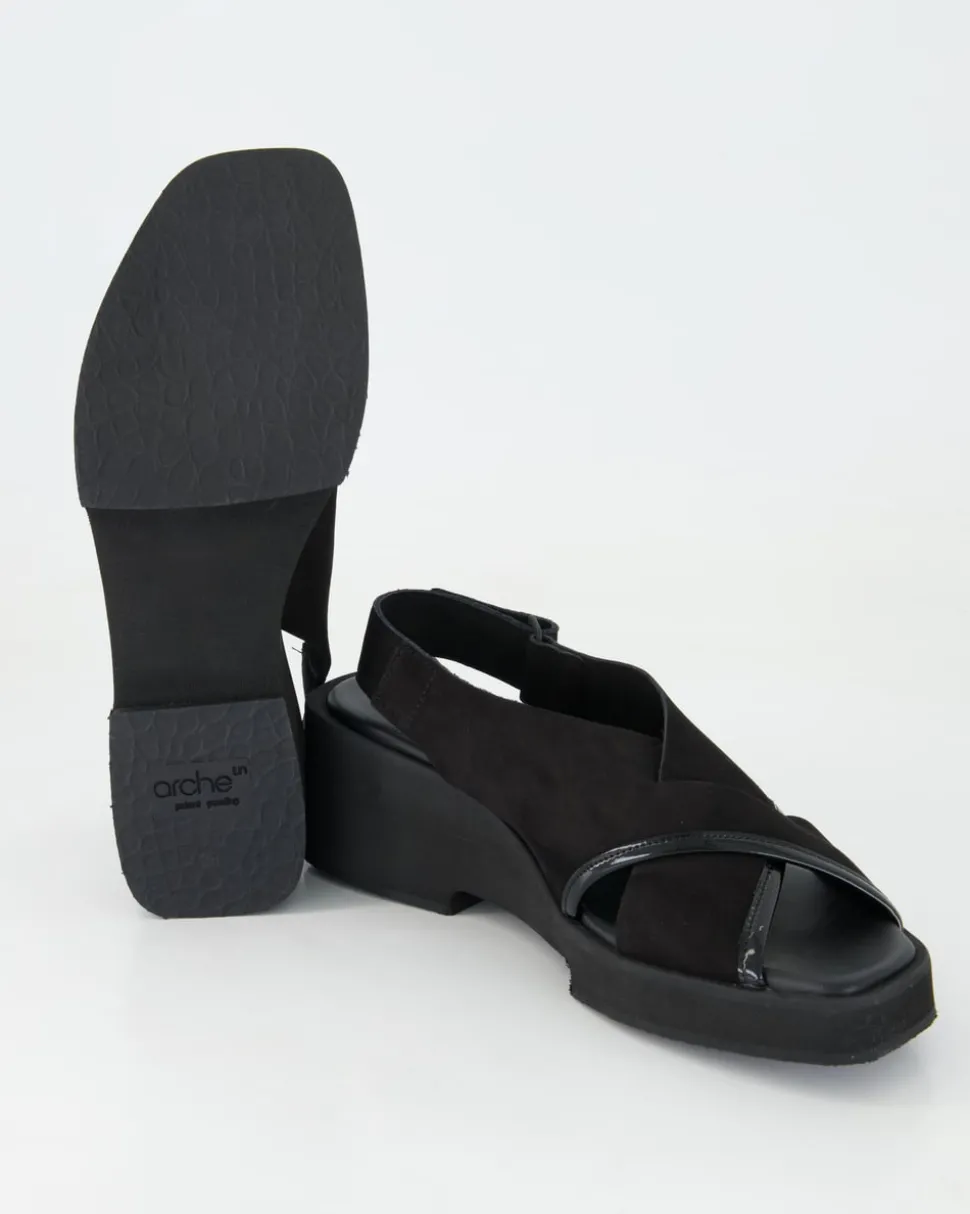 Rianny Sandalen in Schwarz