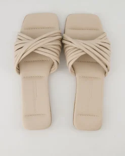 Rio Pantoletten in Beige