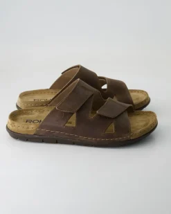 Rodigo-H Pantoletten in Braun