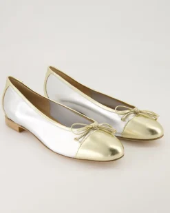 Roon Ballerinas in Gold