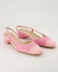 Rosette Slingpumps in Rosa