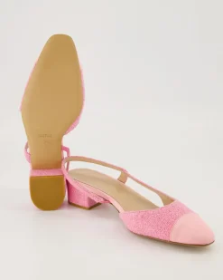 Rosette Slingpumps in Rosa