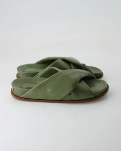 S210 Pantoletten in Grün