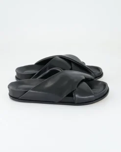 S210 Pantoletten in Schwarz