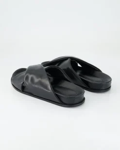 S210 Pantoletten in Schwarz