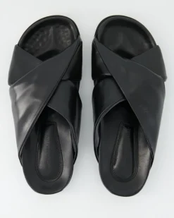 S210 Pantoletten in Schwarz