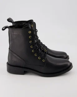 S1-1635 Stiefeletten in Schwarz