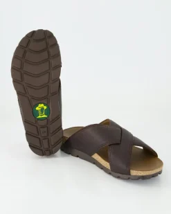 Salman C17 Pantoletten in Braun