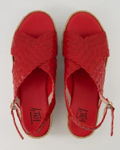 Sandale Sandalen in Rot