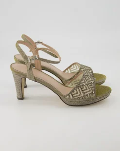 Sandale Sandalen in Silber