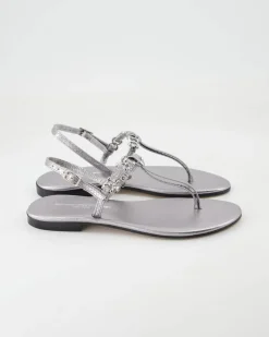 Sandale Sandalen in Silber