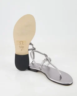 Sandale Sandalen in Silber