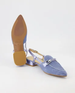 SANDRA Slingpumps in Blau