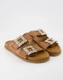 S476B27212D9 Pantoletten in Braun