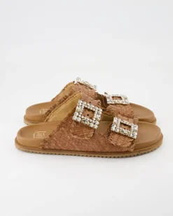 S476B27212D9 Pantoletten in Braun